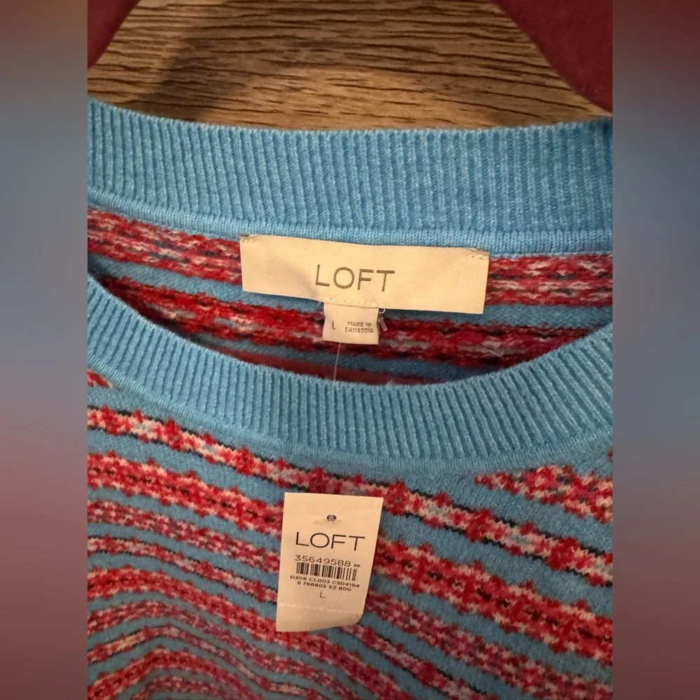 Fair Isle Sweater LOFT - Picture 2 of 2